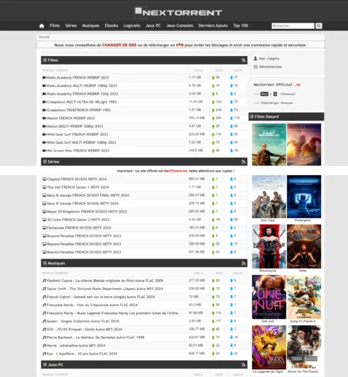 NEXTORRENT films series